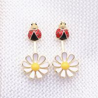 Korea New Simple  Daisy Earrings main image 5