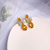 Pineapple  Exaggerated Fruit Earrings main image 3