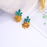 Pineapple  Exaggerated Fruit Earrings main image 4