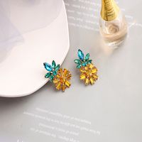 Pineapple  Exaggerated Fruit Earrings main image 5