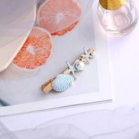 Korean Fashion  Starfish Shell Hairpin main image 5