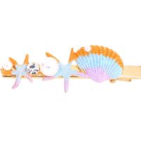 Korean Fashion  Starfish Shell Hairpin main image 6