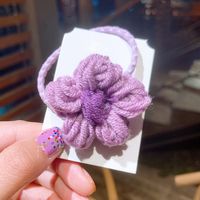 Cute Tie Wool Floret Hair Rope sku image 7