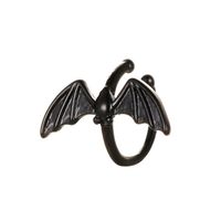 Halloween Retro Bat Ear Clipsimple Wings Ear Bone Clip Gothic Earrings sku image 2