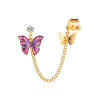 Single Color Butterfly Earrings sku image 3