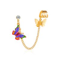 Single Color Butterfly Earrings sku image 7