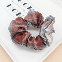 Fashion Fabric Circle Hair Scrunchies Korean Meatball Hair Rope Wholesale Nihaojewelry sku image 2