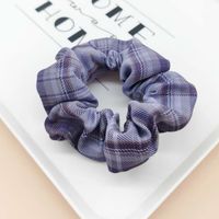 Fashion Fabric Circle Hair Scrunchies Korean Meatball Hair Rope Wholesale Nihaojewelry sku image 3