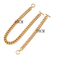 New Fashion Simple  Thick Chain Necklace Set main image 6