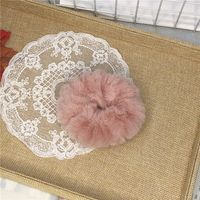 New  Imitation Rabbit  Korean S Pure Color Plush Hair Scrunchies main image 3