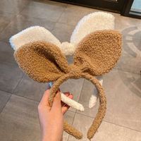 Cute Plush Bunny Rabbit Ears Headband main image 3