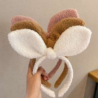Cute Plush Bunny Rabbit Ears Headband main image 4
