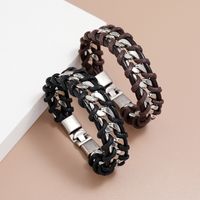 Woven  Personality Punk Style Chain Bracelet main image 4