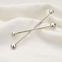 Hot Sale  New Alloy Pearl X-shaped  Cross Side Clip main image 4