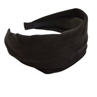 Korea's New Suede  Wide-sided Solid Color  Headband main image 6
