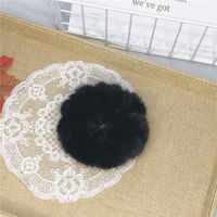 New  Imitation Rabbit  Korean S Pure Color Plush Hair Scrunchies sku image 3