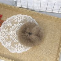 New  Imitation Rabbit  Korean S Pure Color Plush Hair Scrunchies sku image 4
