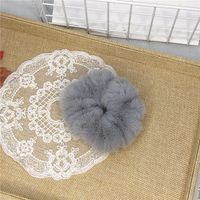 New  Imitation Rabbit  Korean S Pure Color Plush Hair Scrunchies sku image 8