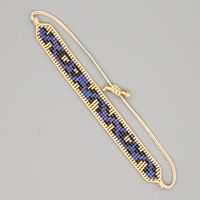 Simple Retro Ethnic Style Multicolor Leopard Pattern Wide Bracelet sku image 4