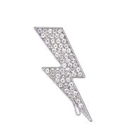 Hot-selling New Alloy Diamond-studded  Lightning Hair Clip sku image 2