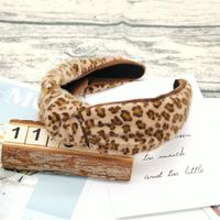 New Retro Leopard Print   Simple Polka Dot  Headband sku image 2