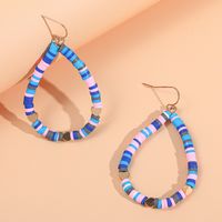 Rétro Forme C Des Boucles D'oreilles sku image 8