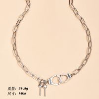 Fashion New Handcuffs Key  Necklace main image 6