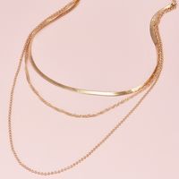 Fashion New   Twist Bead Chain Multi-layer  Necklace main image 4