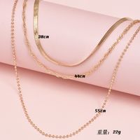 Fashion New   Twist Bead Chain Multi-layer  Necklace main image 6