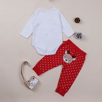 New Children's Baby Two-piece Romper Long-sleeved Jumpsuit Trouser Suit main image 3