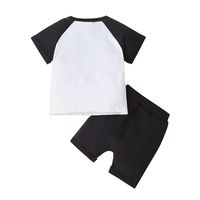 Nouveaux Shorts T-shirt À Manches Courtes Pour Enfants Deux Pièces En Gros main image 6