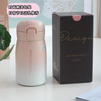 Couverture Dégradée À La Mode Petite Et Mignonne Avec Tasse À Eau Pour Femmes main image 5