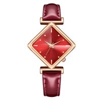 Trendy Fashion Bright Belt Wrist Diamond Dial Quartz Ladies Belt Watch main image 3