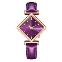 Trendy Fashion Bright Belt Wrist Diamond Dial Quartz Ladies Belt Watch main image 4