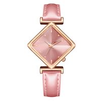 Trendy Fashion Bright Belt Wrist Diamond Dial Quartz Ladies Belt Watch main image 5