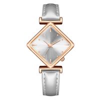 Trendy Fashion Bright Belt Wrist Diamond Dial Quartz Ladies Belt Watch sku image 1