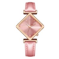 Trendy Fashion Bright Belt Wrist Diamond Dial Quartz Ladies Belt Watch sku image 7