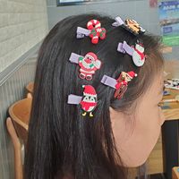 Christmas Decoration Cute Broken Hair Bb Clip Side Bangs Girls Hair Clips Hot Sale main image 2