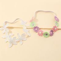 Korean  Lace Daisy Necklace Wild Choker Sweet Flower Clavicle Collar main image 2