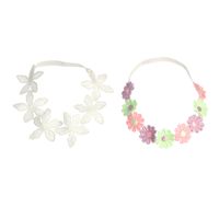 Korean  Lace Daisy Necklace Wild Choker Sweet Flower Clavicle Collar main image 6