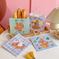 Cartoon Super Cute Bear Gift Wrapping Paper Bag main image 4