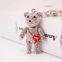 Fashion Creative Shoulder Bag Bear Cute Joint Bear Key Chain main image 6