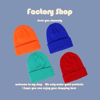 New Fashion Casual Hexagonal Knitted  Korean Pure  Warm  Cold Hat main image 5