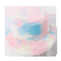 Korean Fashion Wild Color Plush Trend Warm Fisherman Hat main image 6