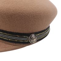 New Wool All-match Fashion Navy Hat main image 5