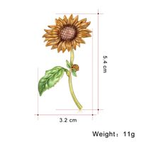 Fashion Flower Alloy Plating Women's Brooches main image 3