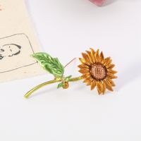 Fashion Flower Alloy Plating Women's Brooches main image 5