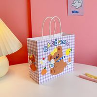 Cartoon Super Cute Bear Gift Wrapping Paper Bag sku image 4