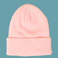 New Fashion Casual Hexagonal Knitted  Korean Pure  Warm  Cold Hat sku image 3