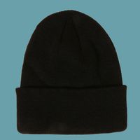 New Fashion Casual Hexagonal Knitted  Korean Pure  Warm  Cold Hat sku image 4